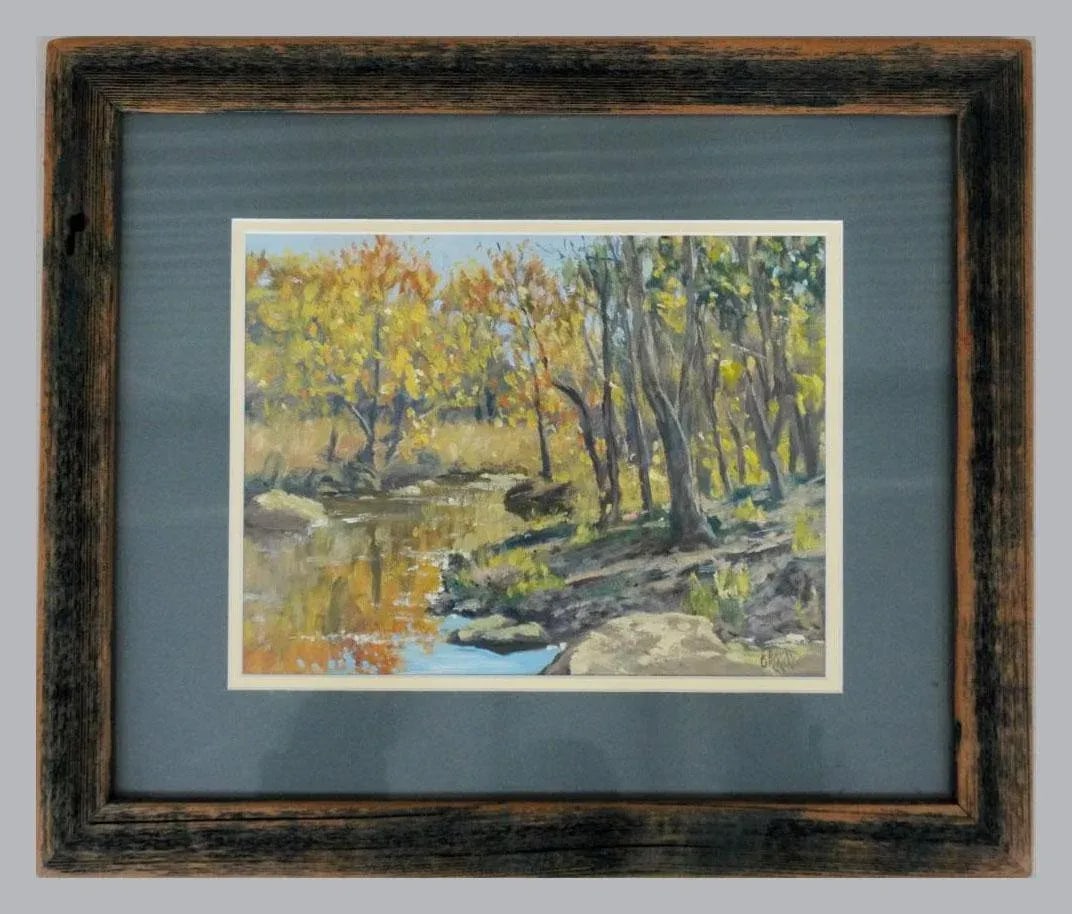 Brian Grimm Riverside Landscape Study Painting - 4