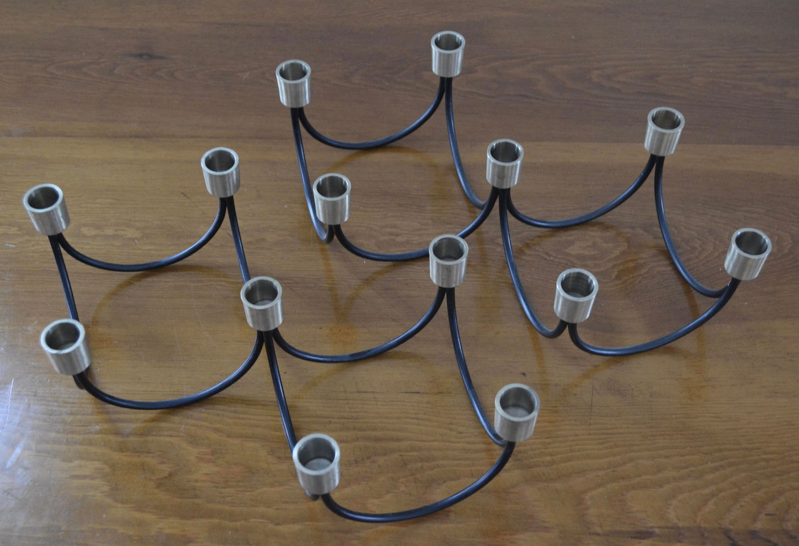 Mid Century Swedish Style Candleabras - a Pair - 2