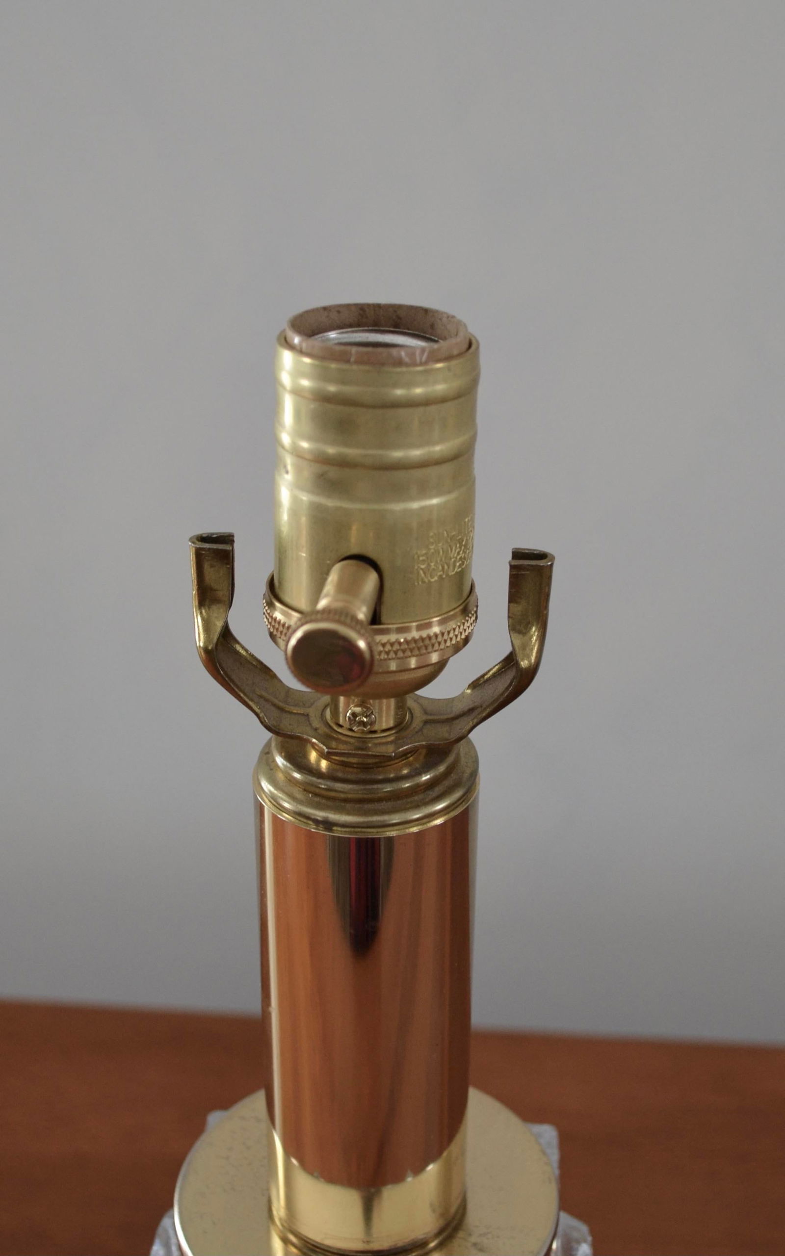 1970's Peill & Putzler Cube Glass Lamp - 4