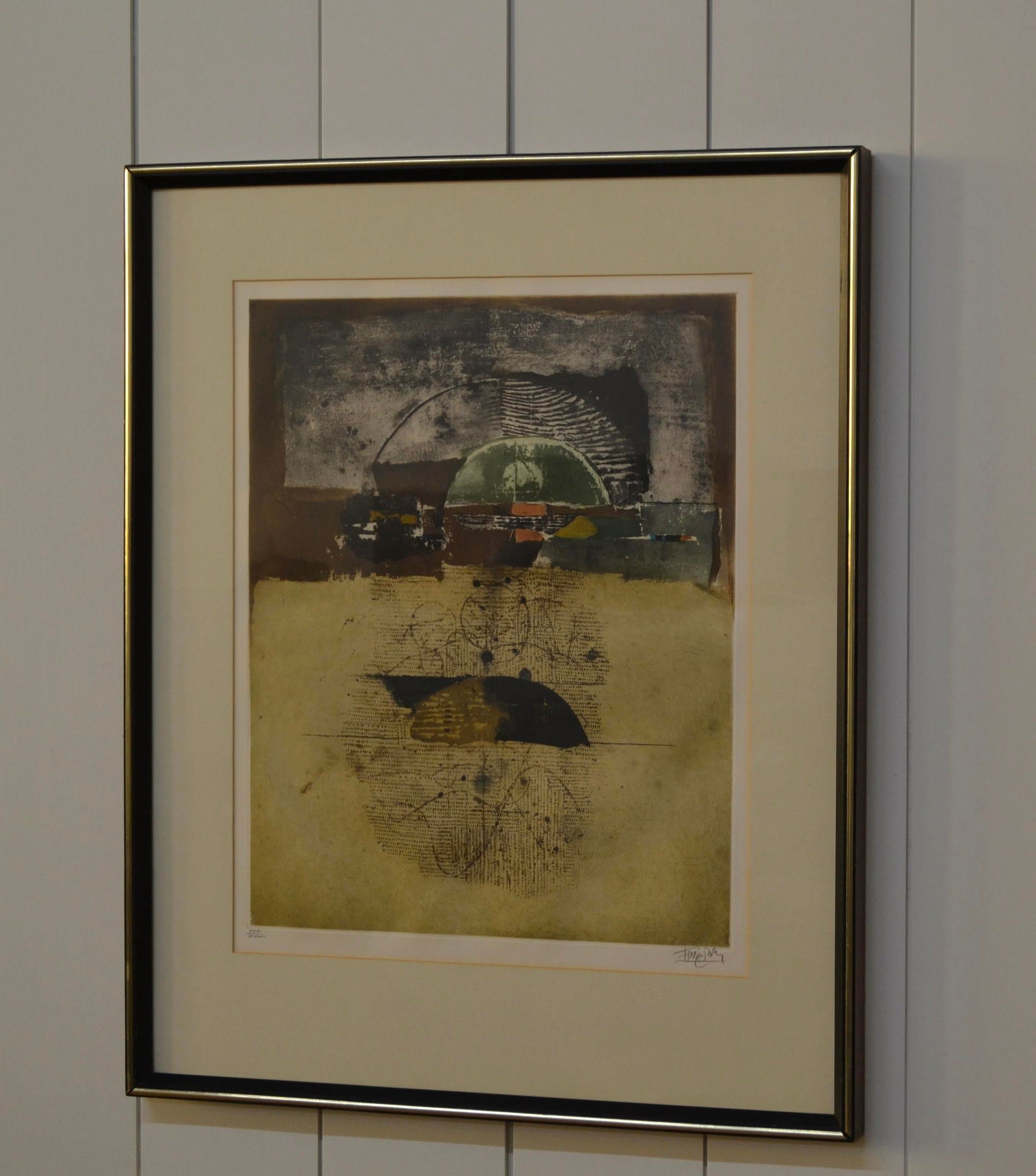 Mid Century Johnny Freidlaender Abstract Etching - 2