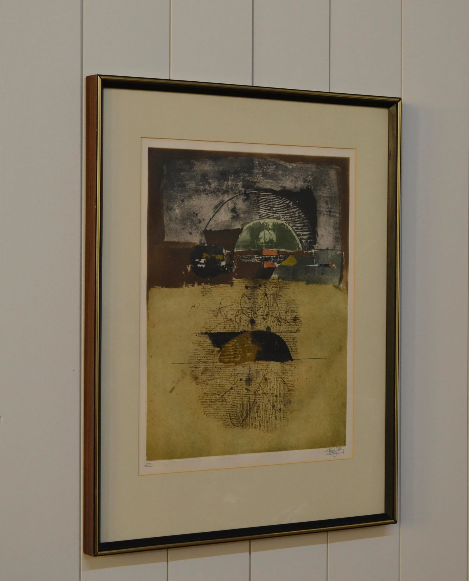 Mid Century Johnny Freidlaender Abstract Etching - 3