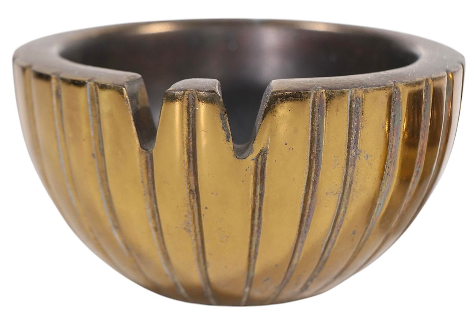 2 Pc Brutalist Mid Century Jenfred Ware Ashtray and Cigarette Box C. 1970's - 11