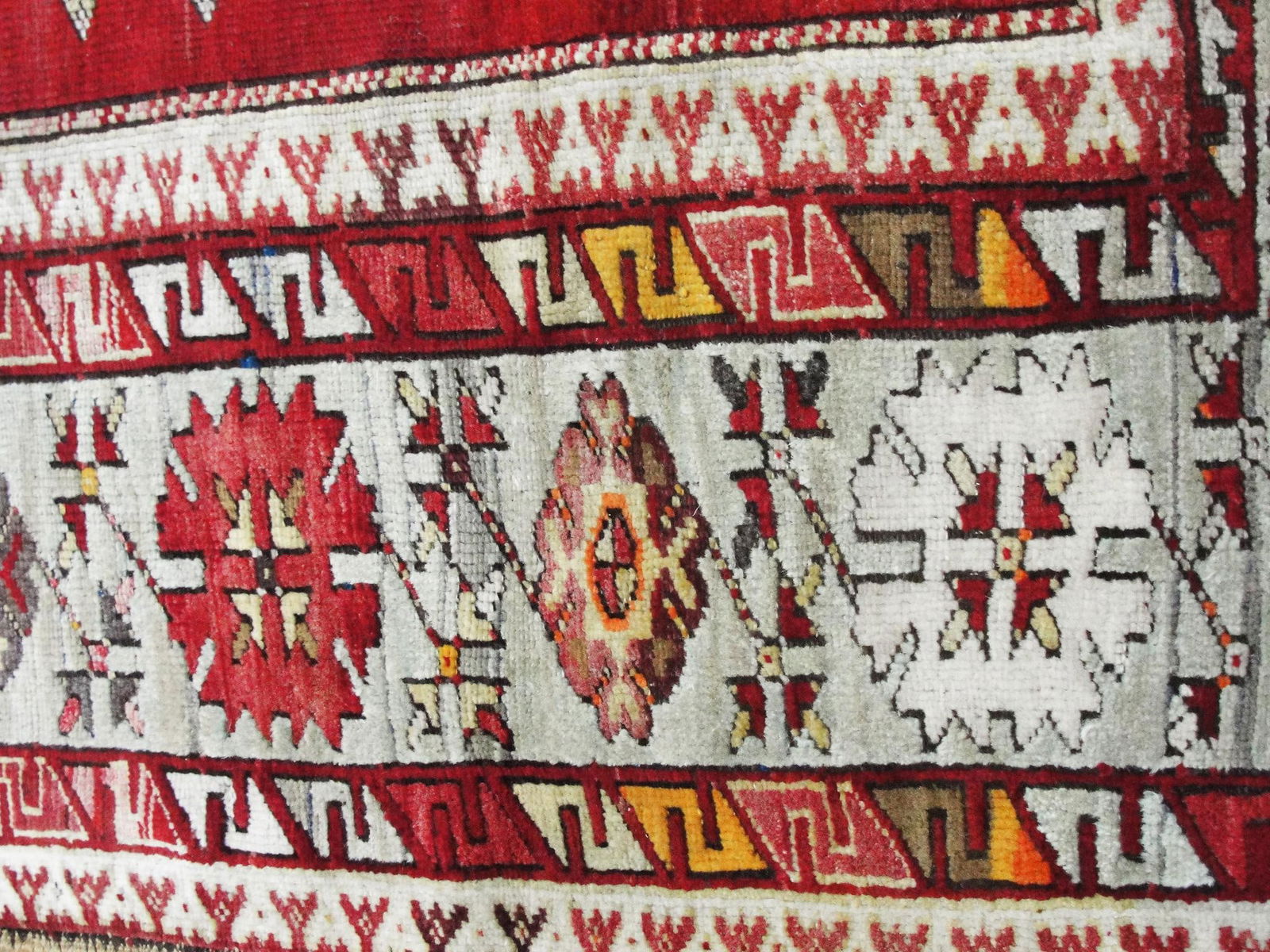 Antique Turkish Kirshehir Runner/Gallery Rug 5'5" X 11'3" - 5