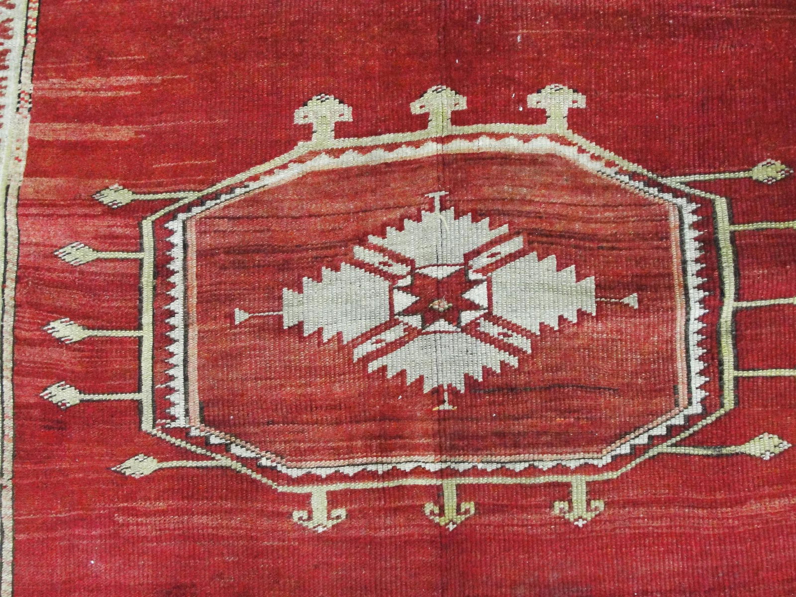 Antique Turkish Kirshehir Runner/Gallery Rug 5'5" X 11'3" - 8