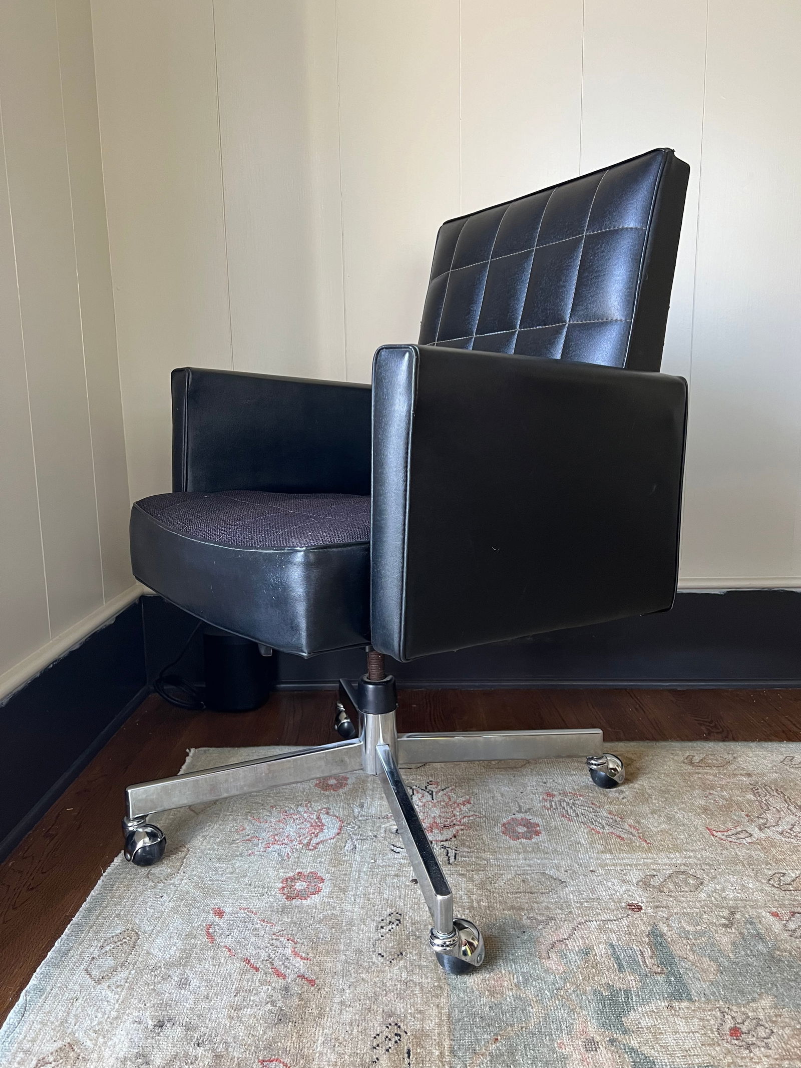 Mid 20th Century Office Chair After Vincent Cafiero - 3