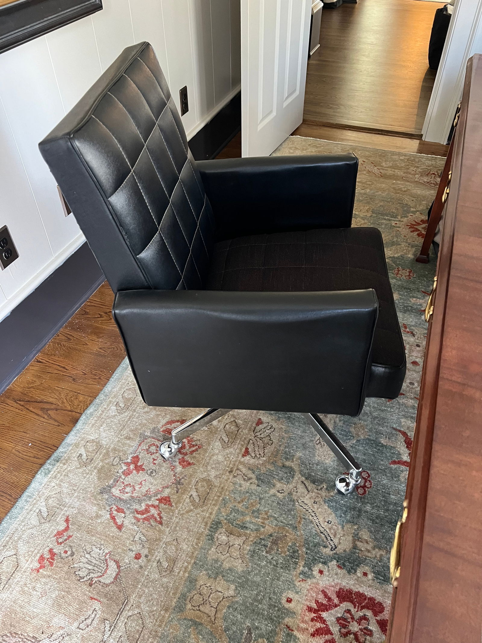 Mid 20th Century Office Chair After Vincent Cafiero - 6