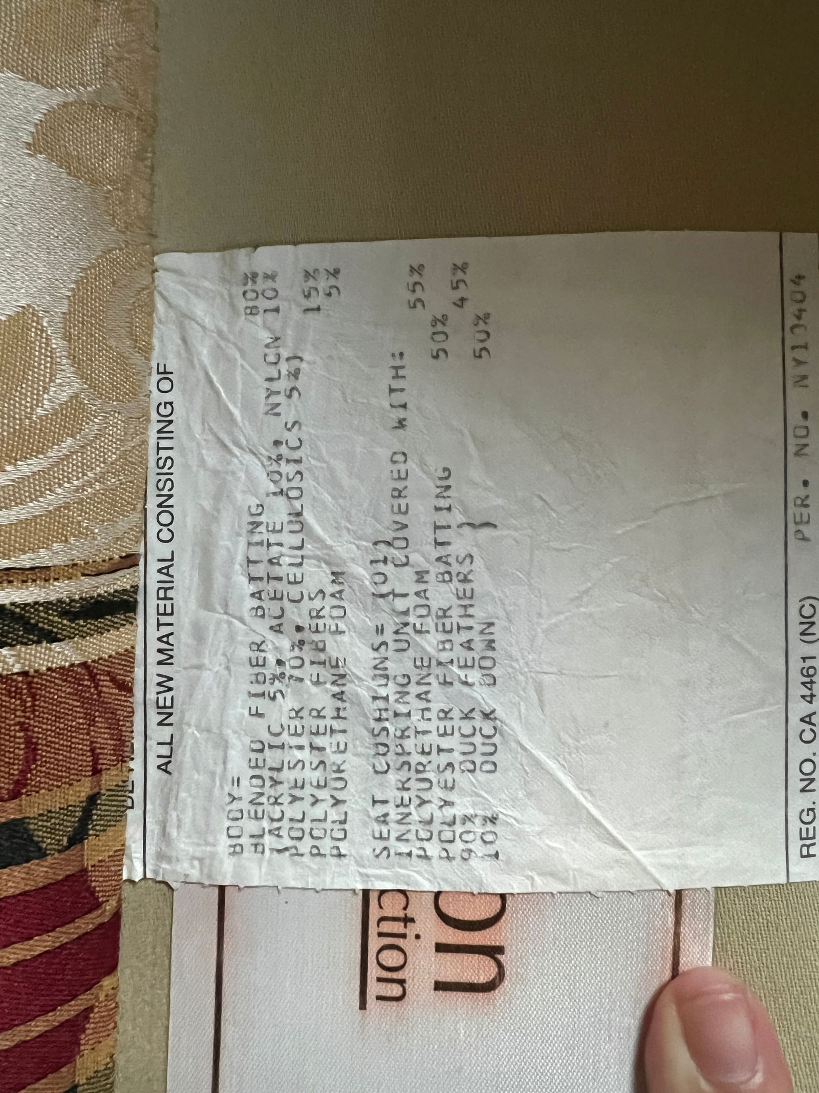 Henredon Club Chair With Tufted Back and Skirted Base - 8