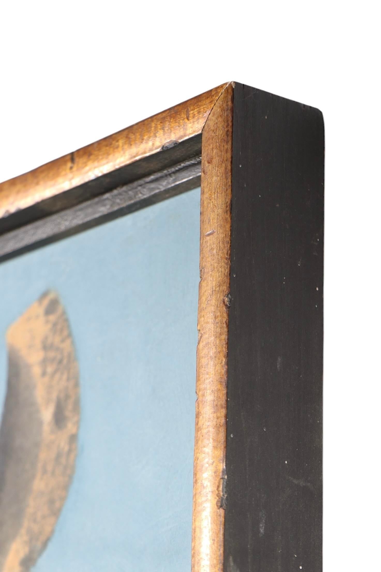 Abstract Oil Painting on Board Signed Dargis C. 1969 - 10