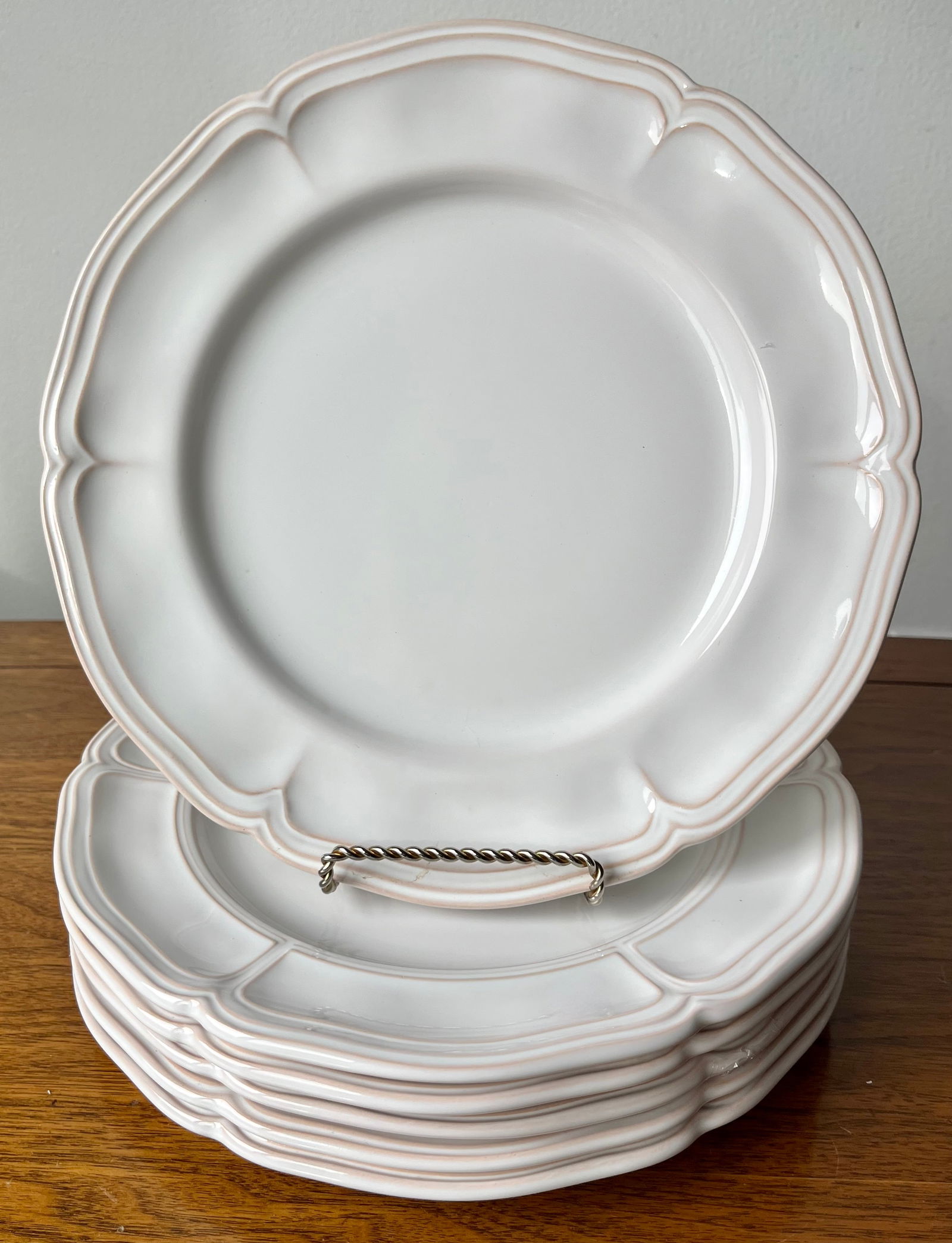 Vintage Motton Faience-8 Place Settings & Serving-106 Pieces-France - 6