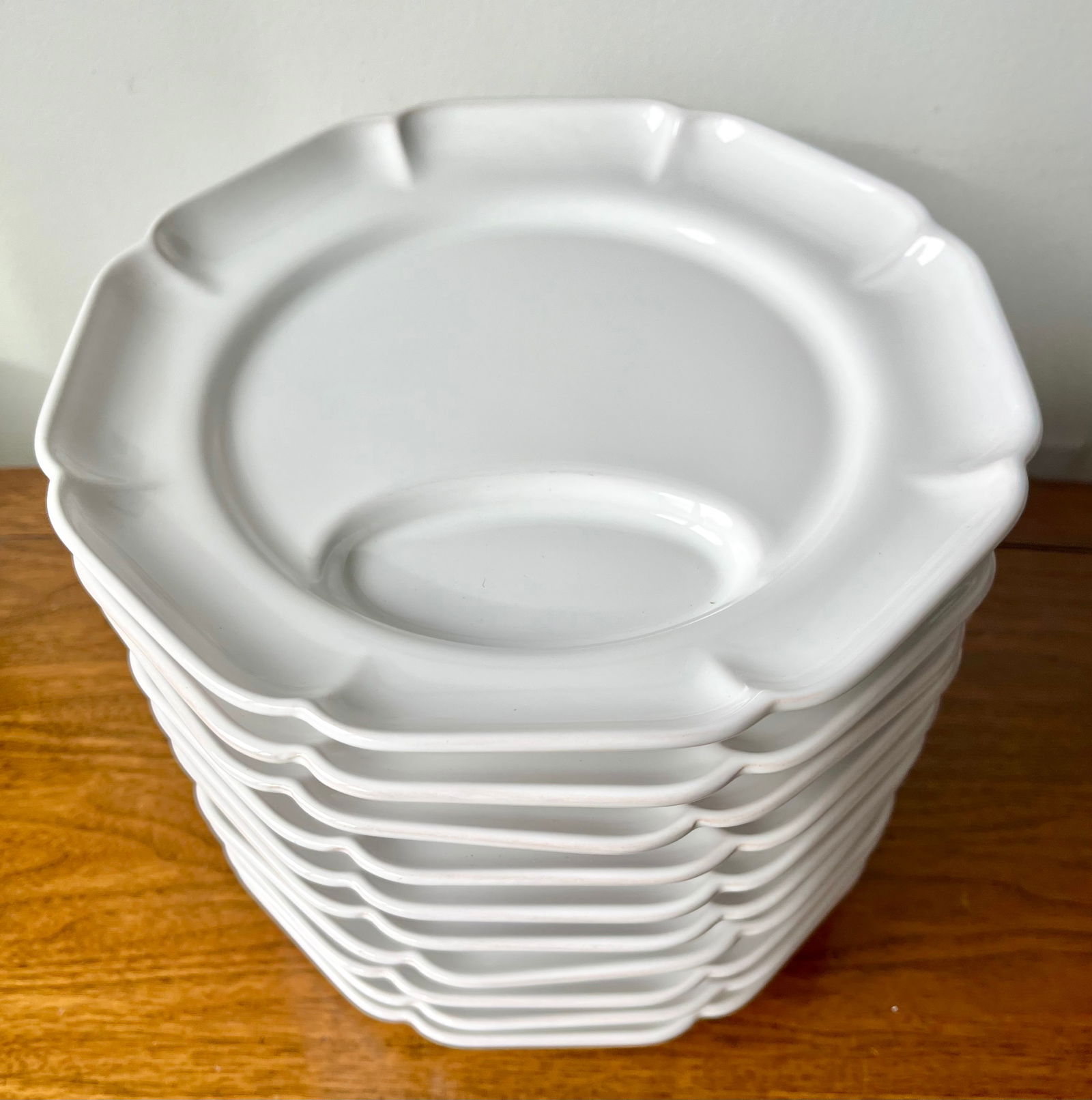 Vintage Motton Faience-8 Place Settings & Serving-106 Pieces-France - 8