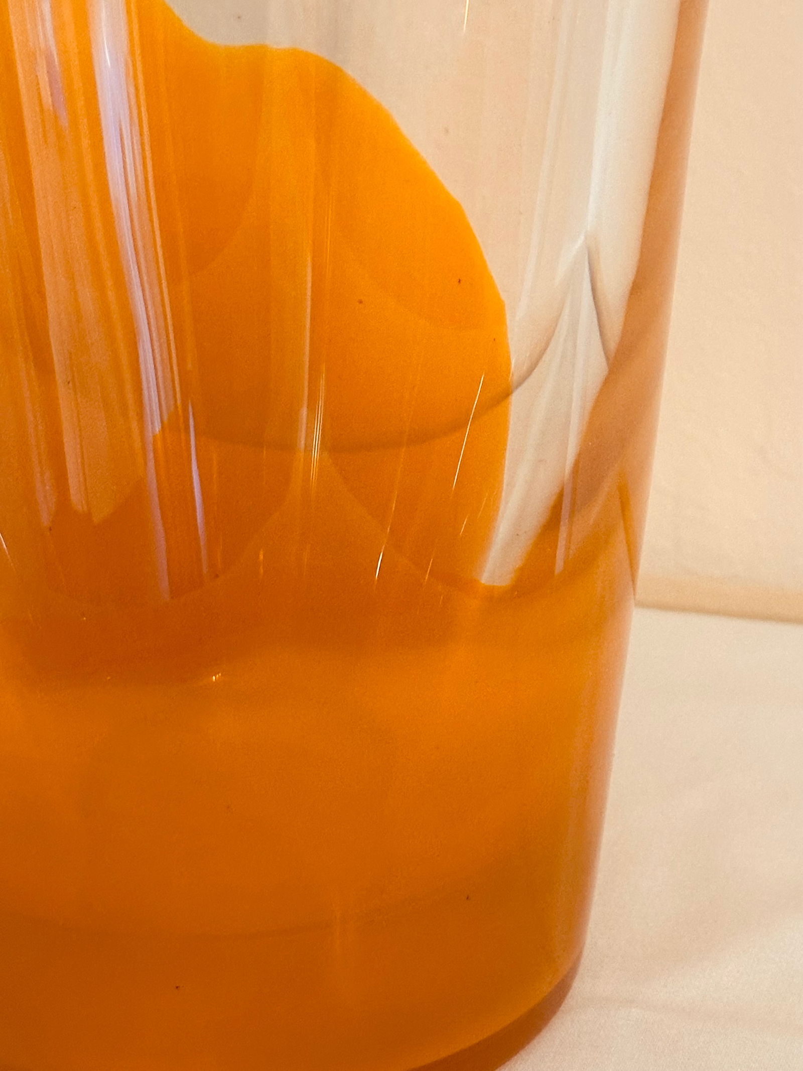Barovier & Toso Orange Murano Glass Vase - 6