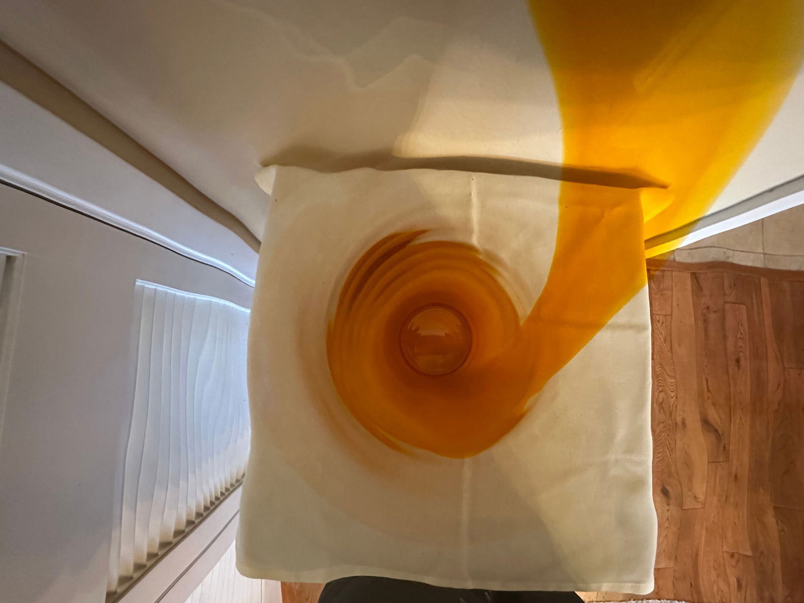 Barovier & Toso Orange Murano Glass Vase - 8