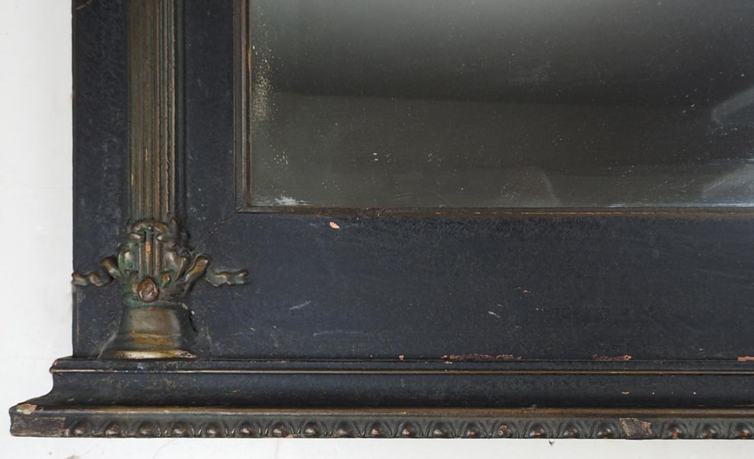 Mid 19th Century Renaissance Revival Mirror Lion Head Crest - 5