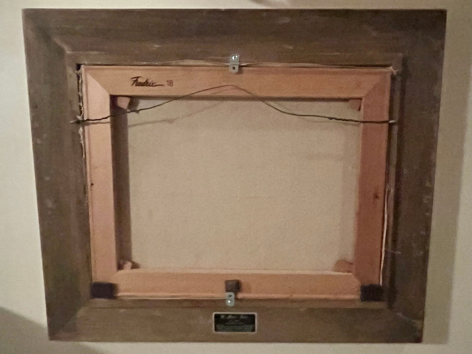 1980 Original Landscape-Custom Framed-Signed-Baranet - 4