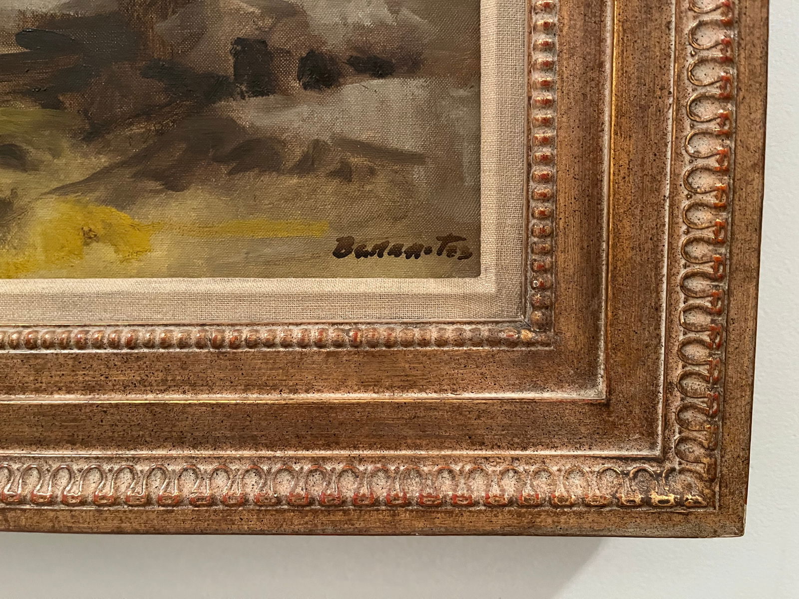 1980 Original Landscape-Custom Framed-Signed-Baranet - 5