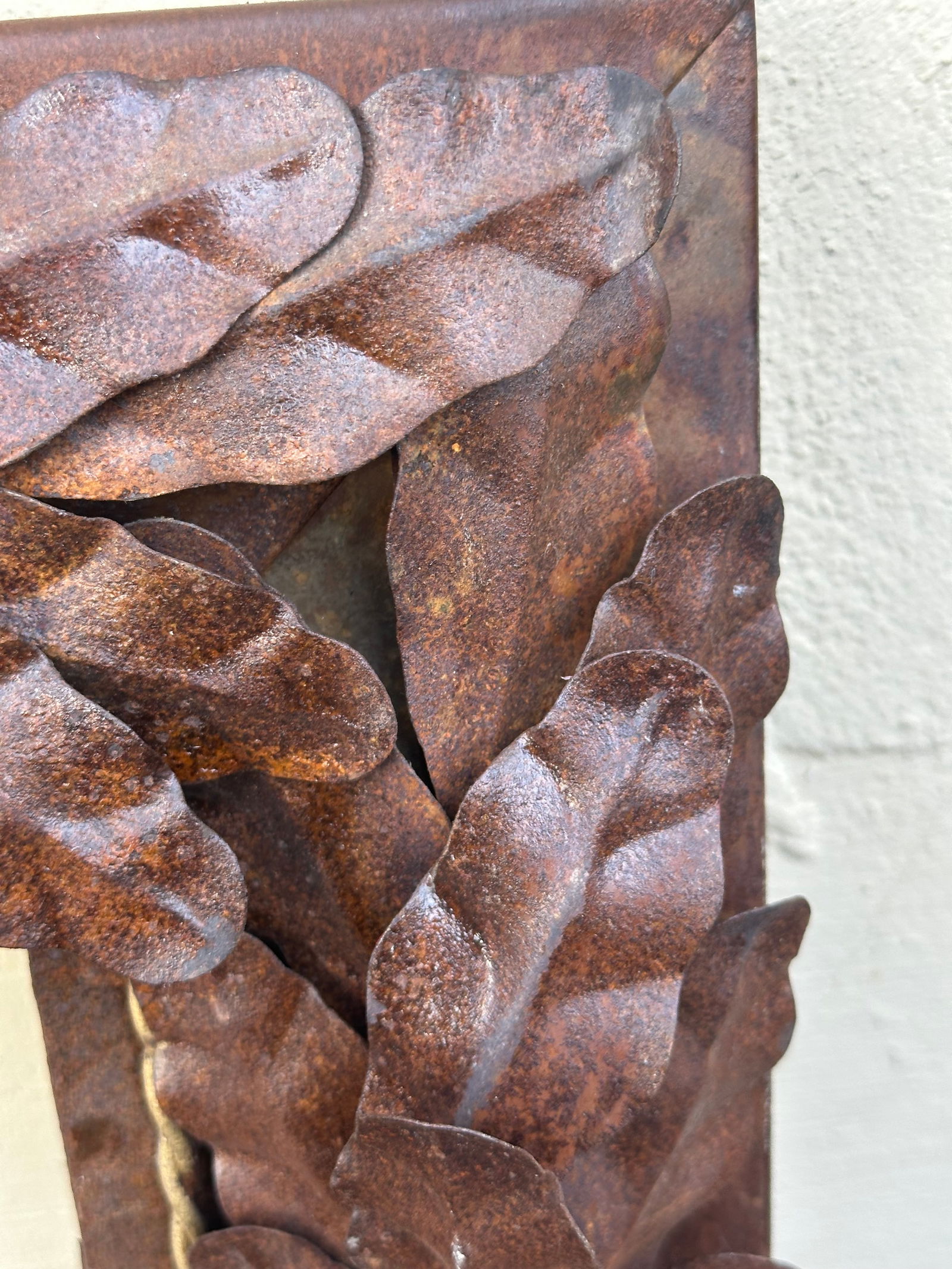 Vintage Italian Rustic Metal Oversized Picture Frame - 6