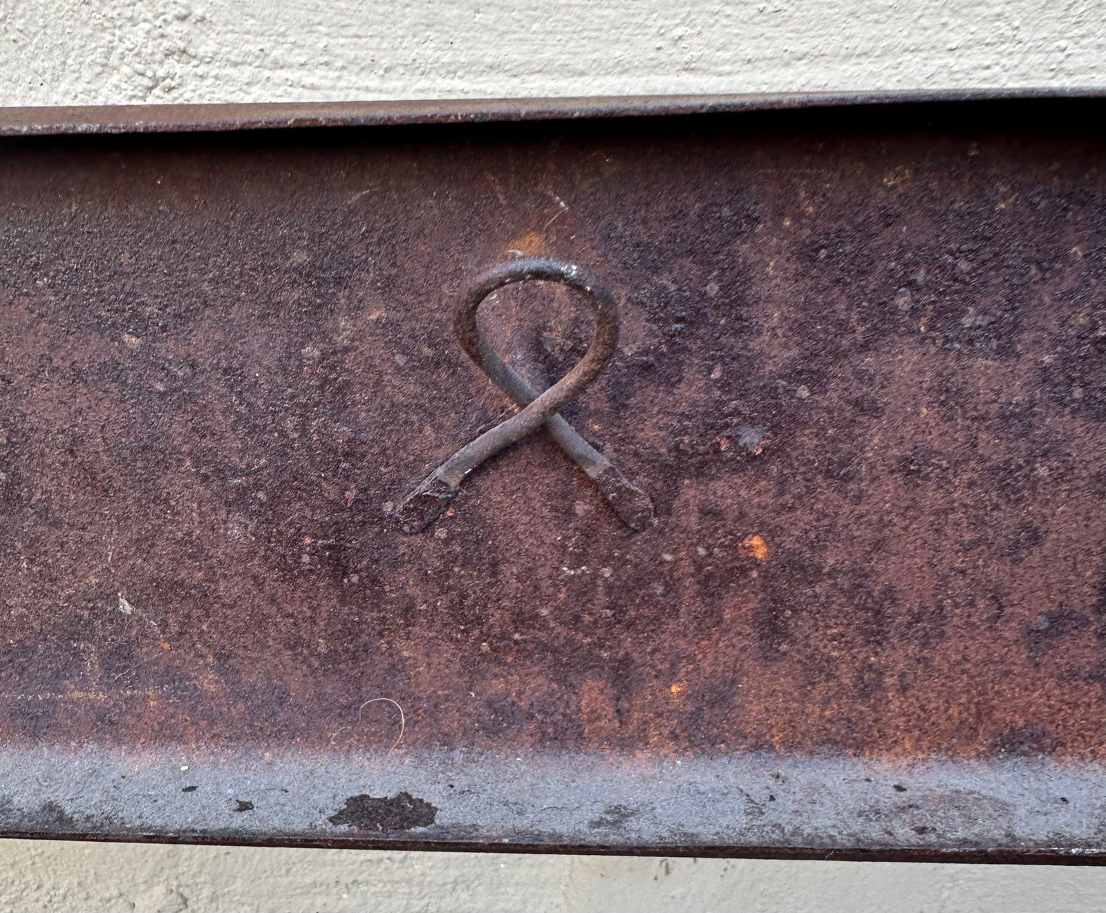 Vintage Italian Rustic Metal Oversized Picture Frame - 7