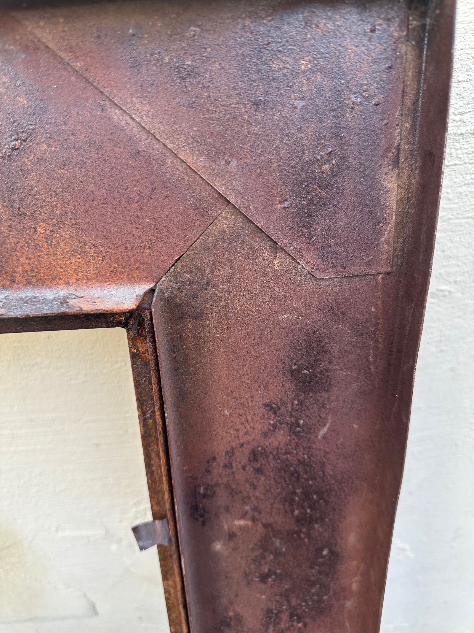 Vintage Italian Rustic Metal Oversized Picture Frame - 9