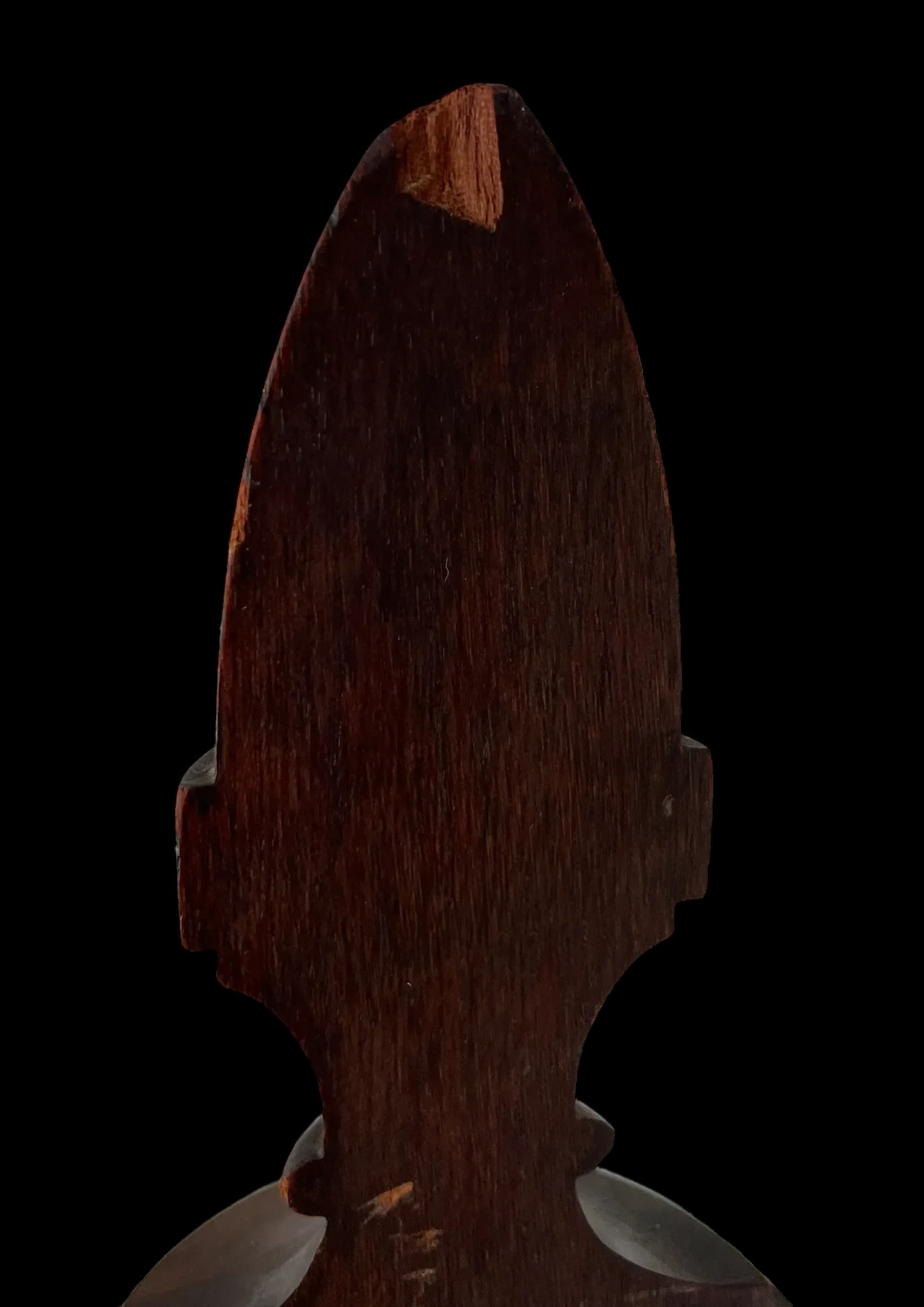 1940s Weiman Heirloom Mahogany Wall-Mounted Card Holder Display Umbrella Stand - 12