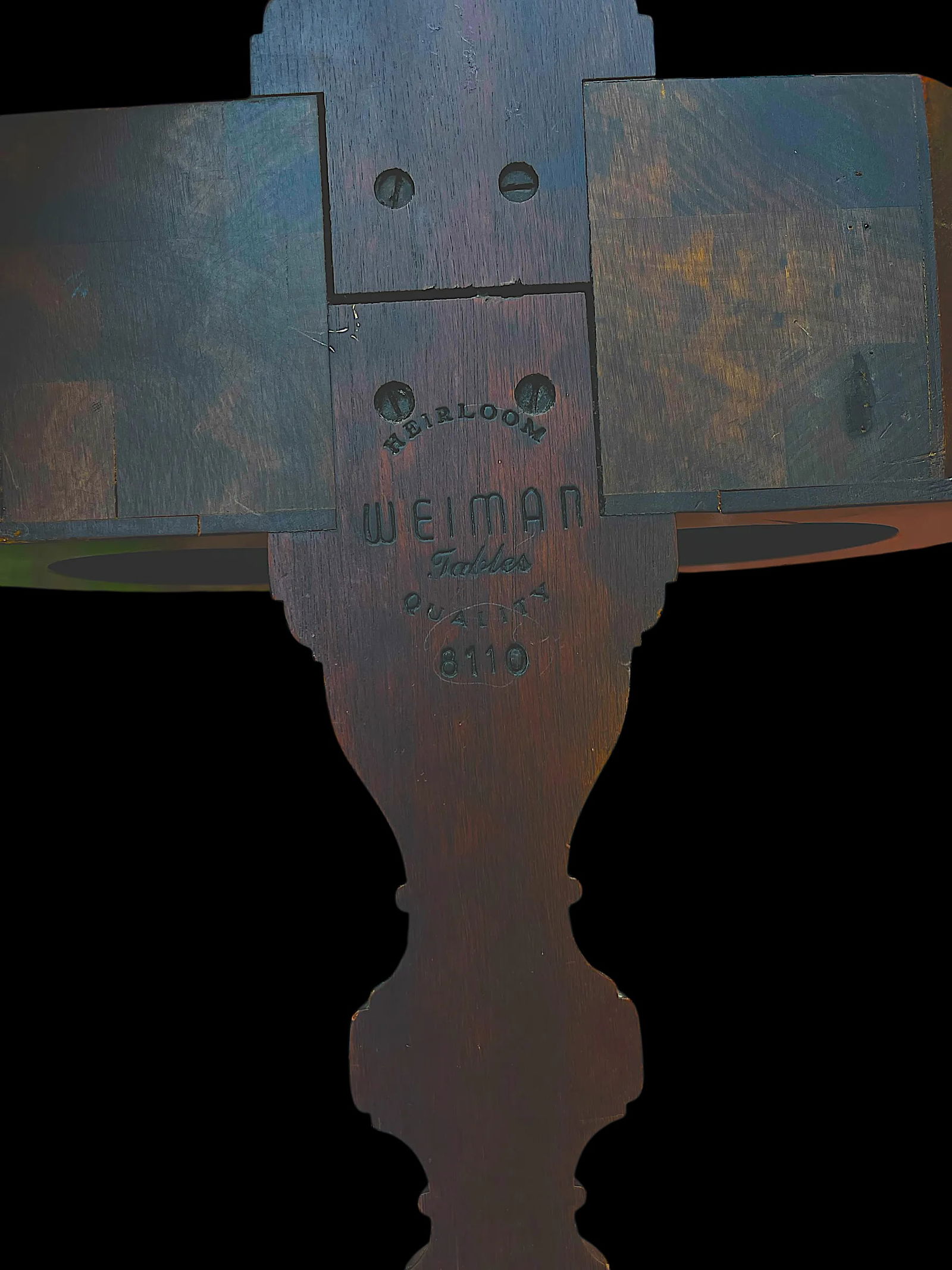 1940s Weiman Heirloom Mahogany Wall-Mounted Card Holder Display Umbrella Stand - 9