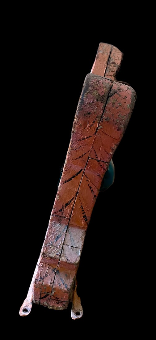 19th Century Antique Hand Made Wooden Carousel Carnival Ride Seat Llama or Camel - 9