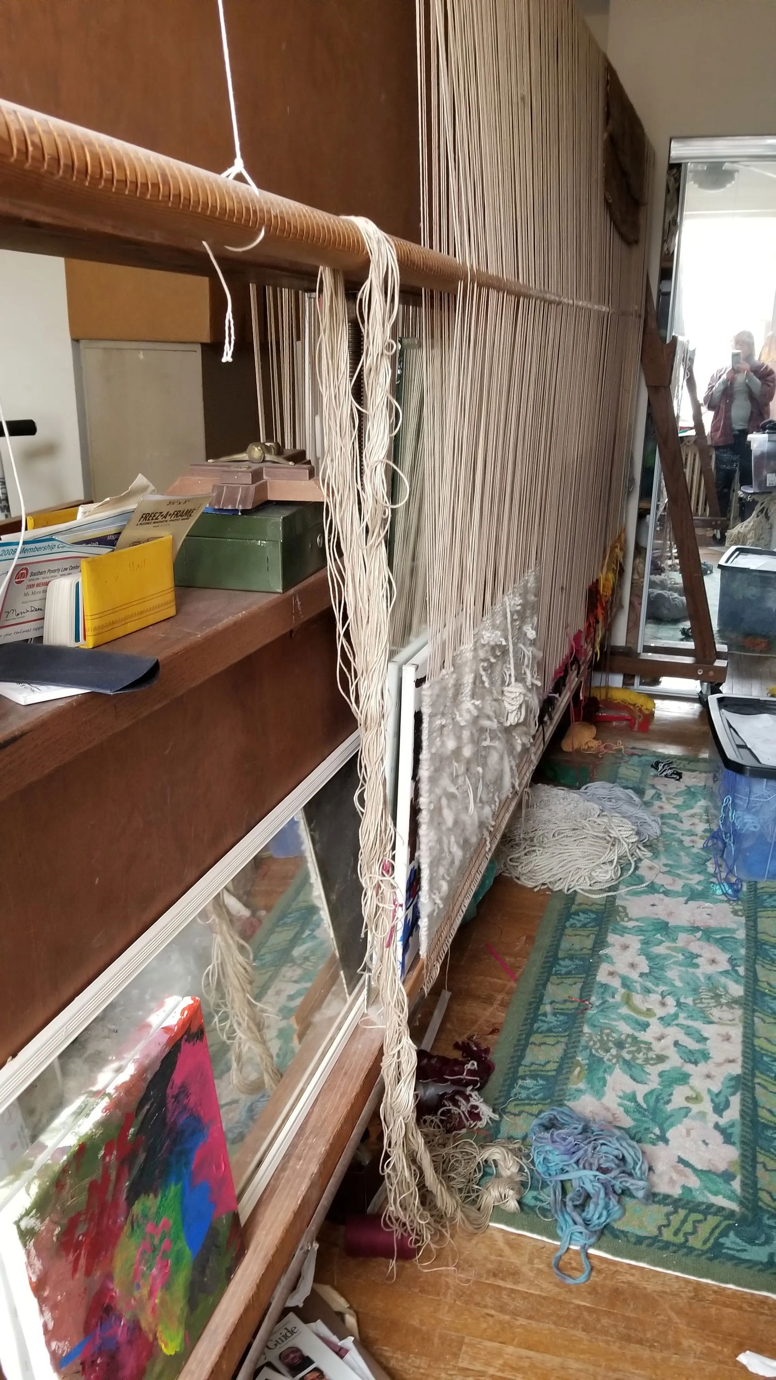 Triangle V: Law of Three Series Hand Woven Tapesty - 3