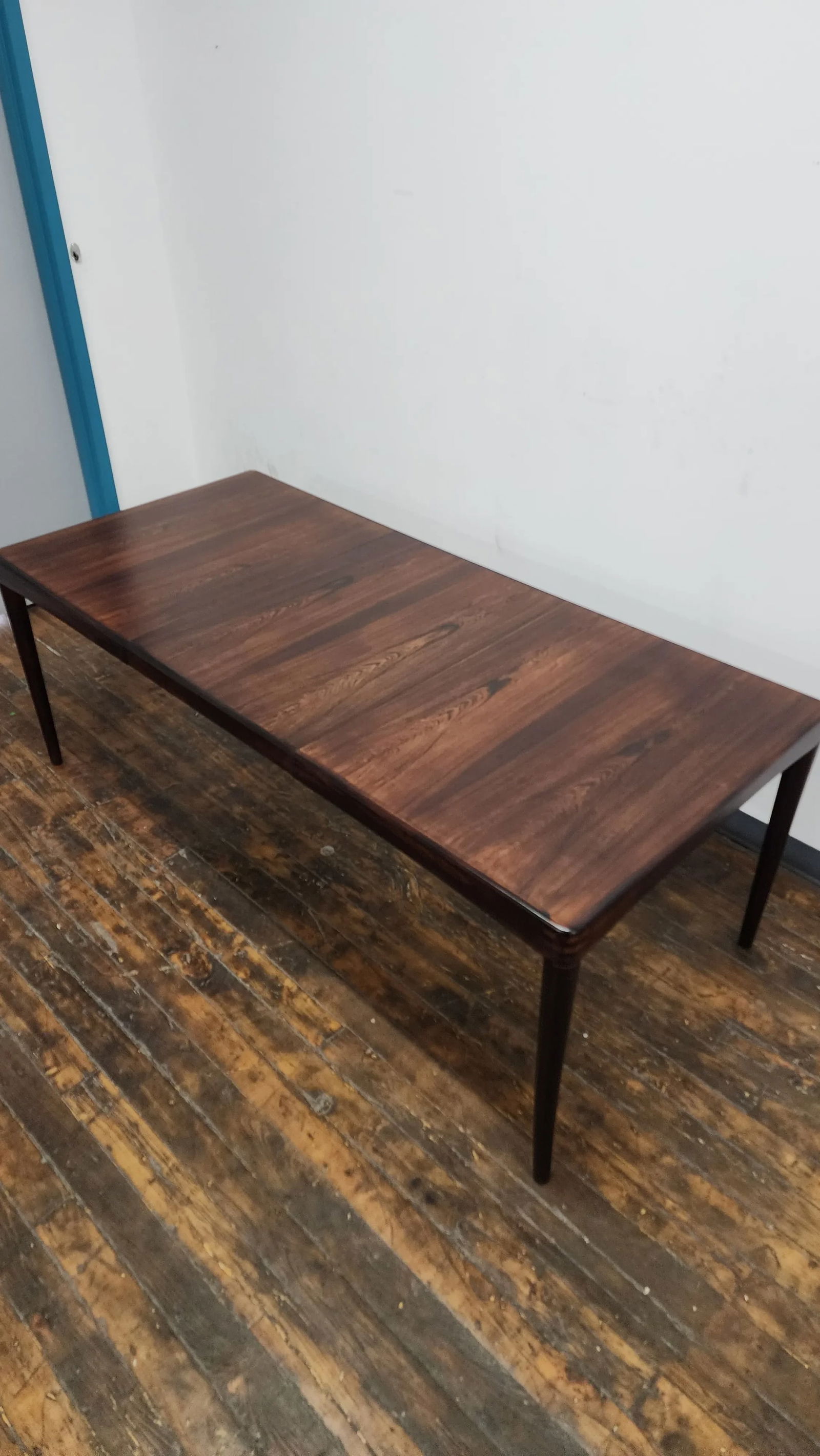1960s Vintage Rosewood Dining Table by h.w. Klein for Bramin - 10