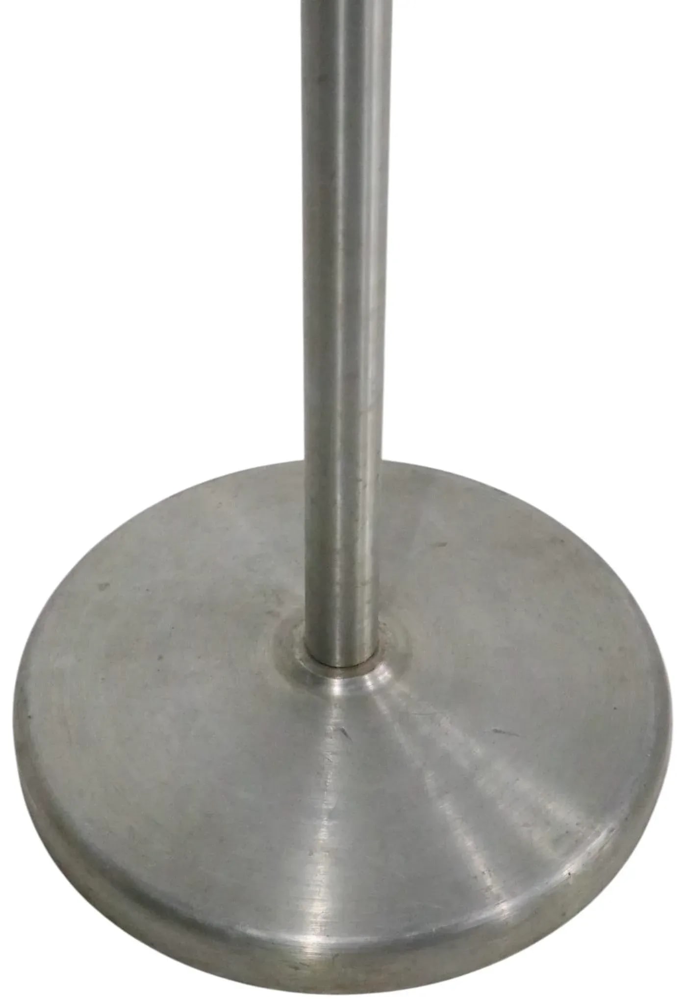 Mid 20th Century Mid Century Industrial Art Deco Aluminum Coat Hat Rack Tree Stand - 9