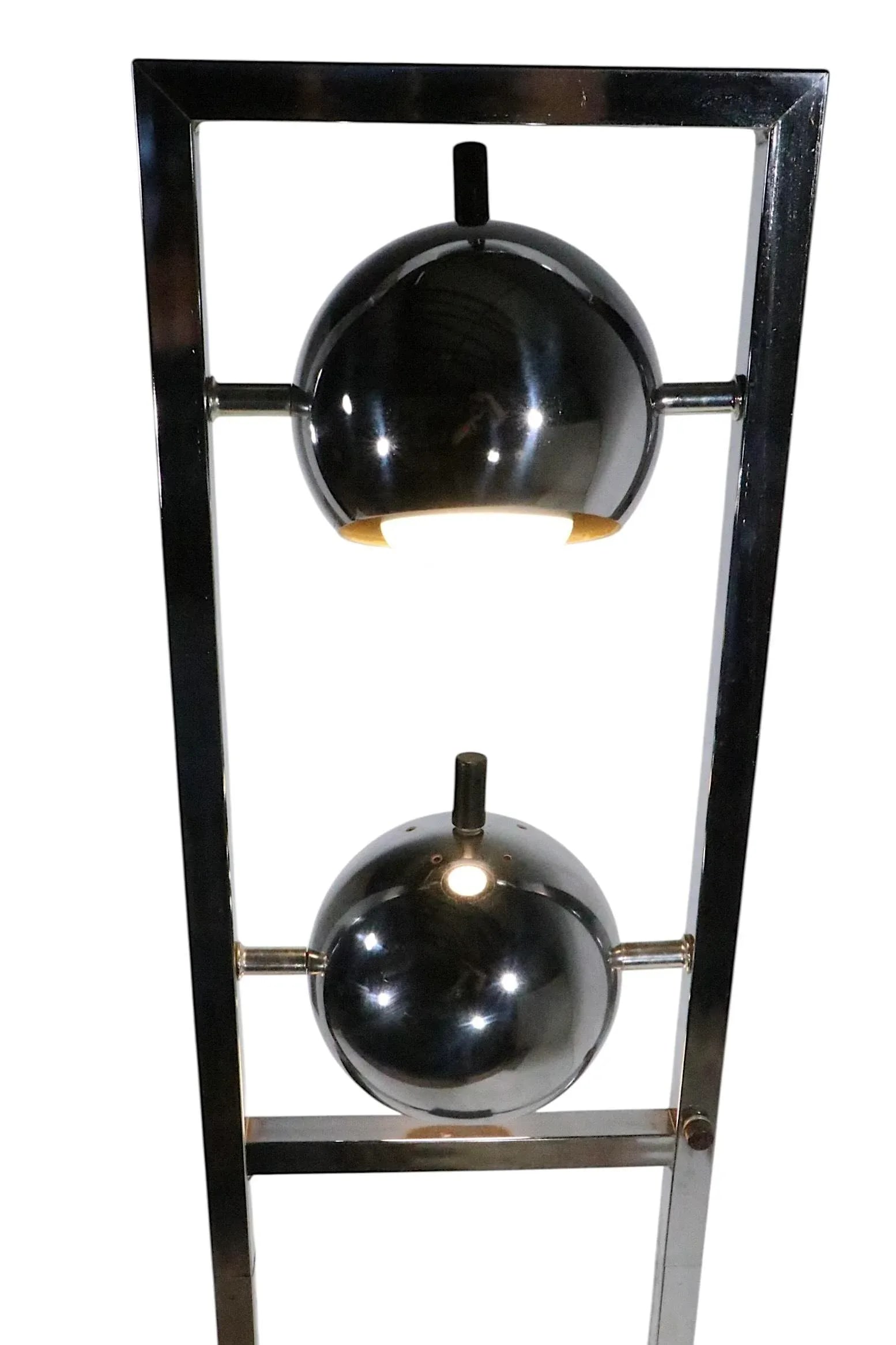 Space Age Chrome Eyeball Floor Lamp C. 1960/70's - 7