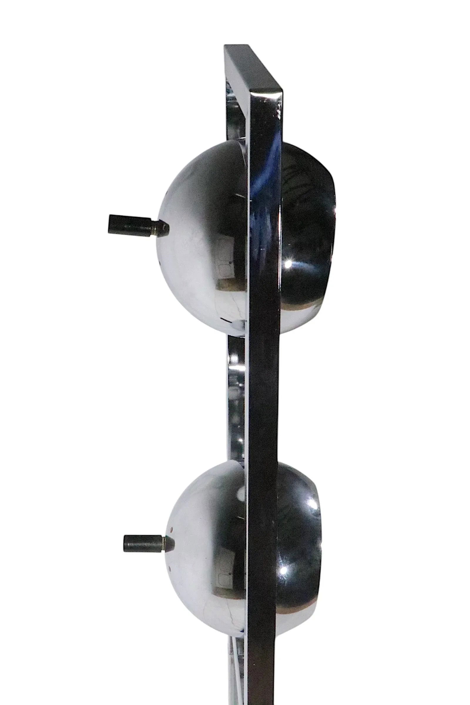 Space Age Chrome Eyeball Floor Lamp C. 1960/70's - 8