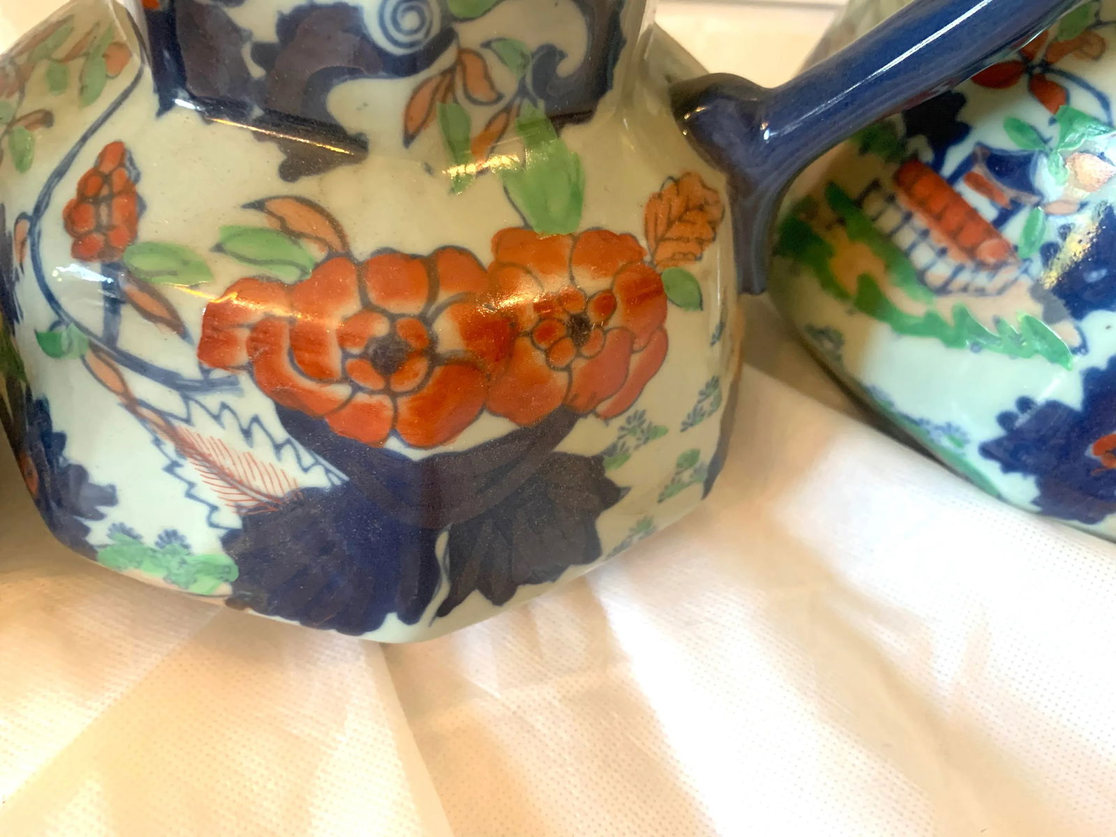 Iron Stone China Pitcher Set - 5 Pieces - 2