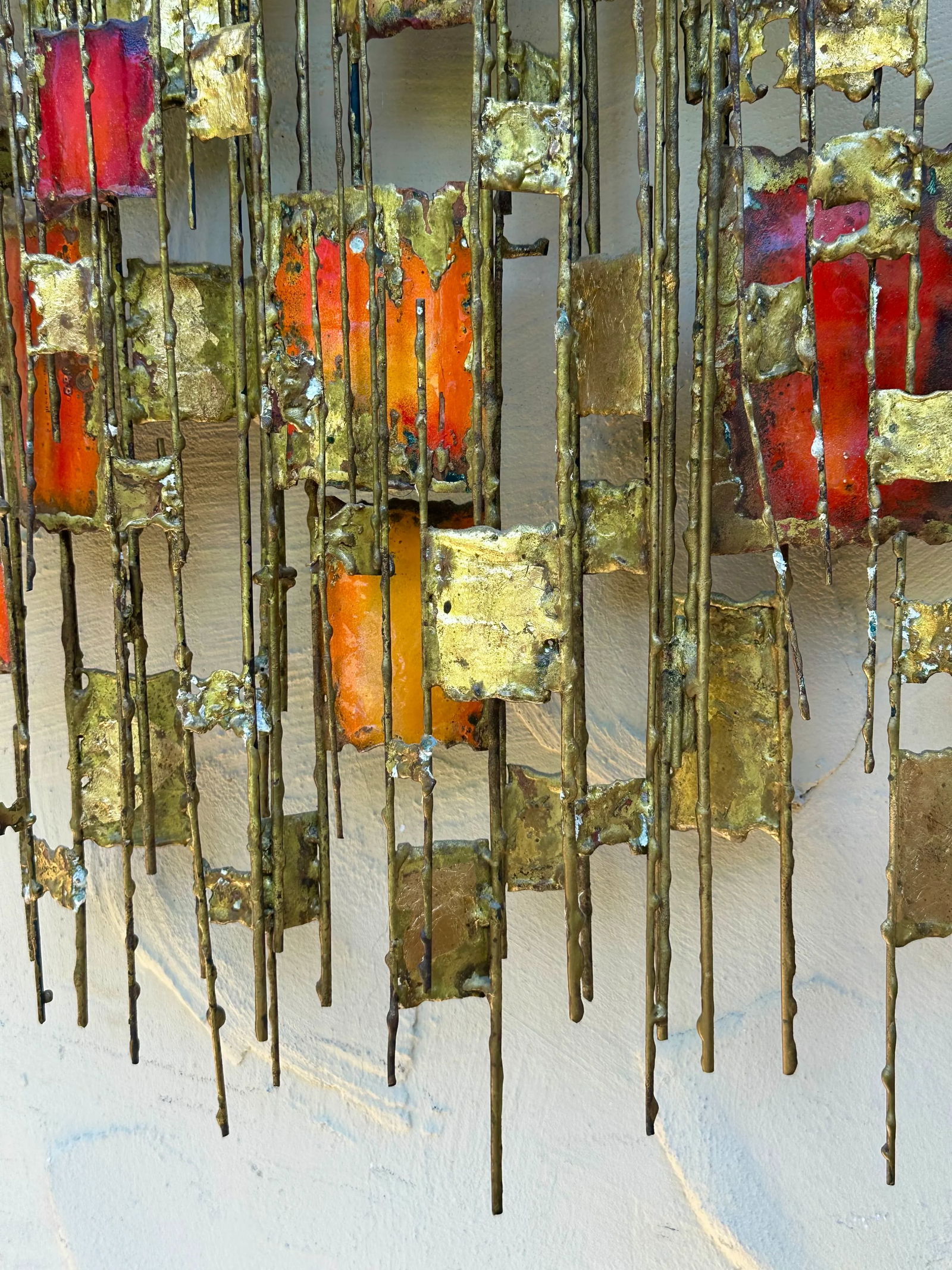 1970s Abstract Metal Wall Sculpture by Donald Buby of Carmel California - 12