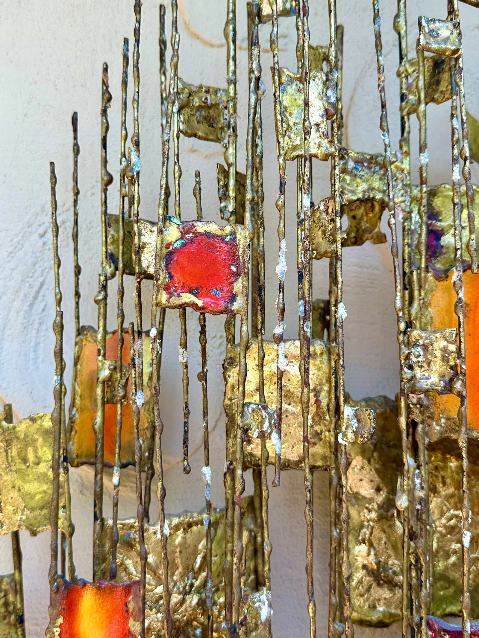 1970s Abstract Metal Wall Sculpture by Donald Buby of Carmel California - 3