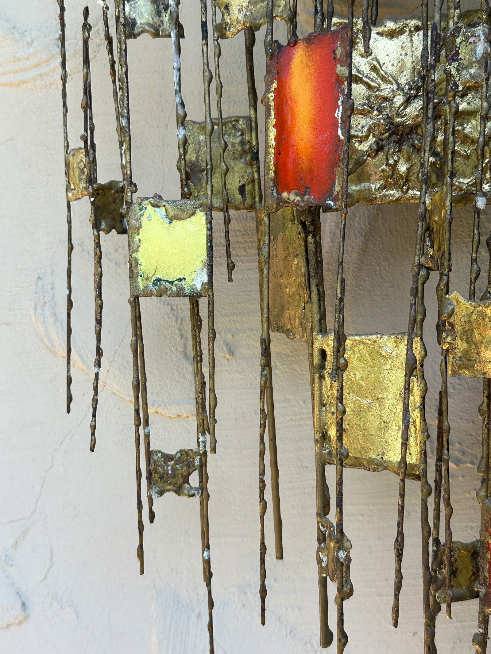 1970s Abstract Metal Wall Sculpture by Donald Buby of Carmel California - 7