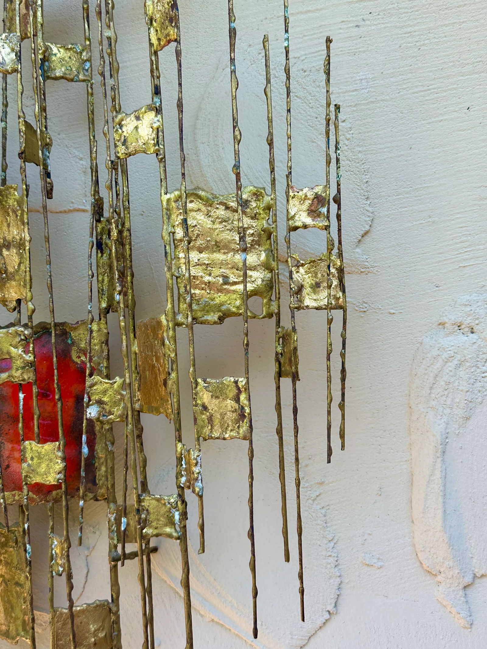 1970s Abstract Metal Wall Sculpture by Donald Buby of Carmel California - 8