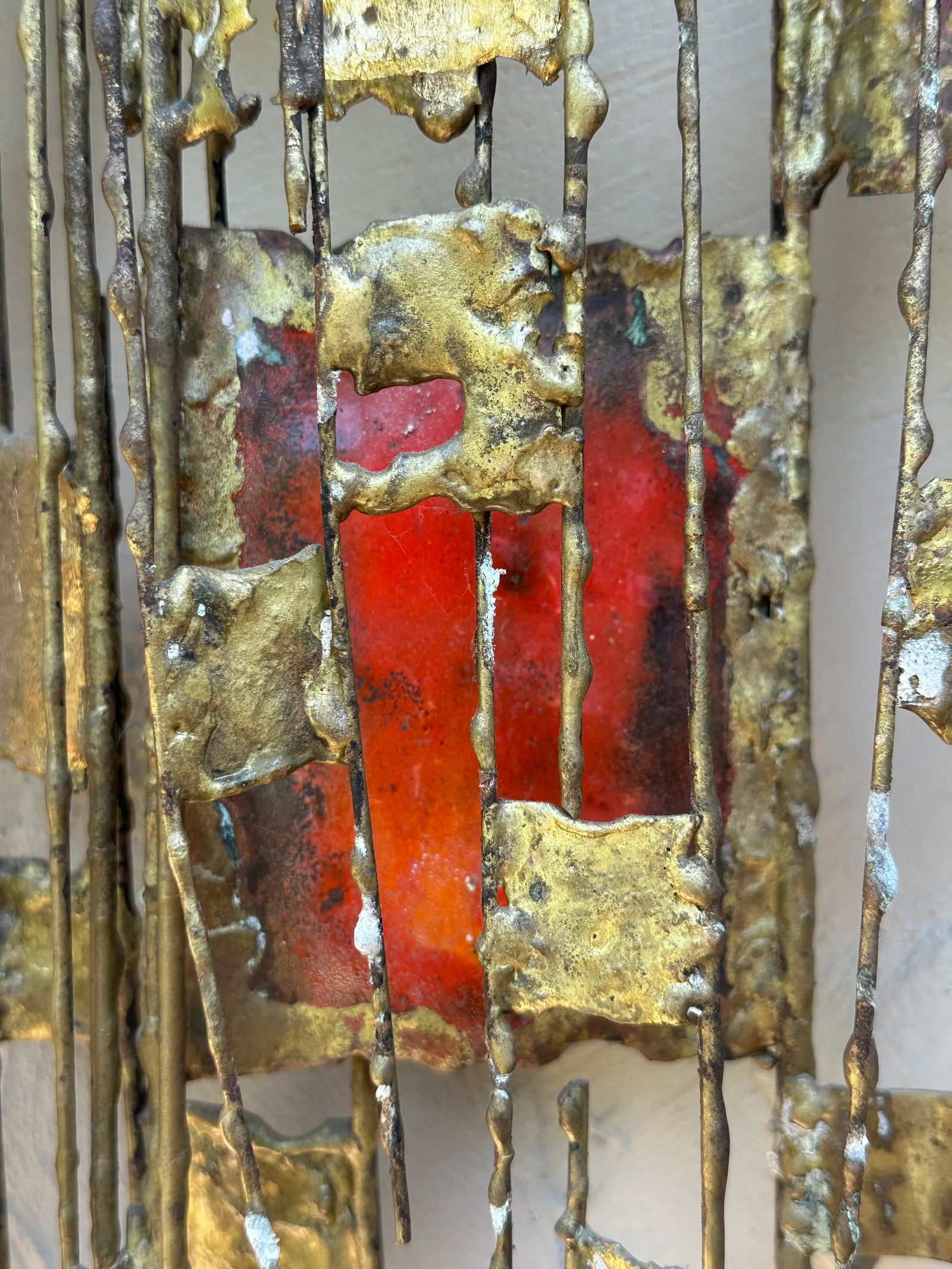 1970s Abstract Metal Wall Sculpture by Donald Buby of Carmel California - 9