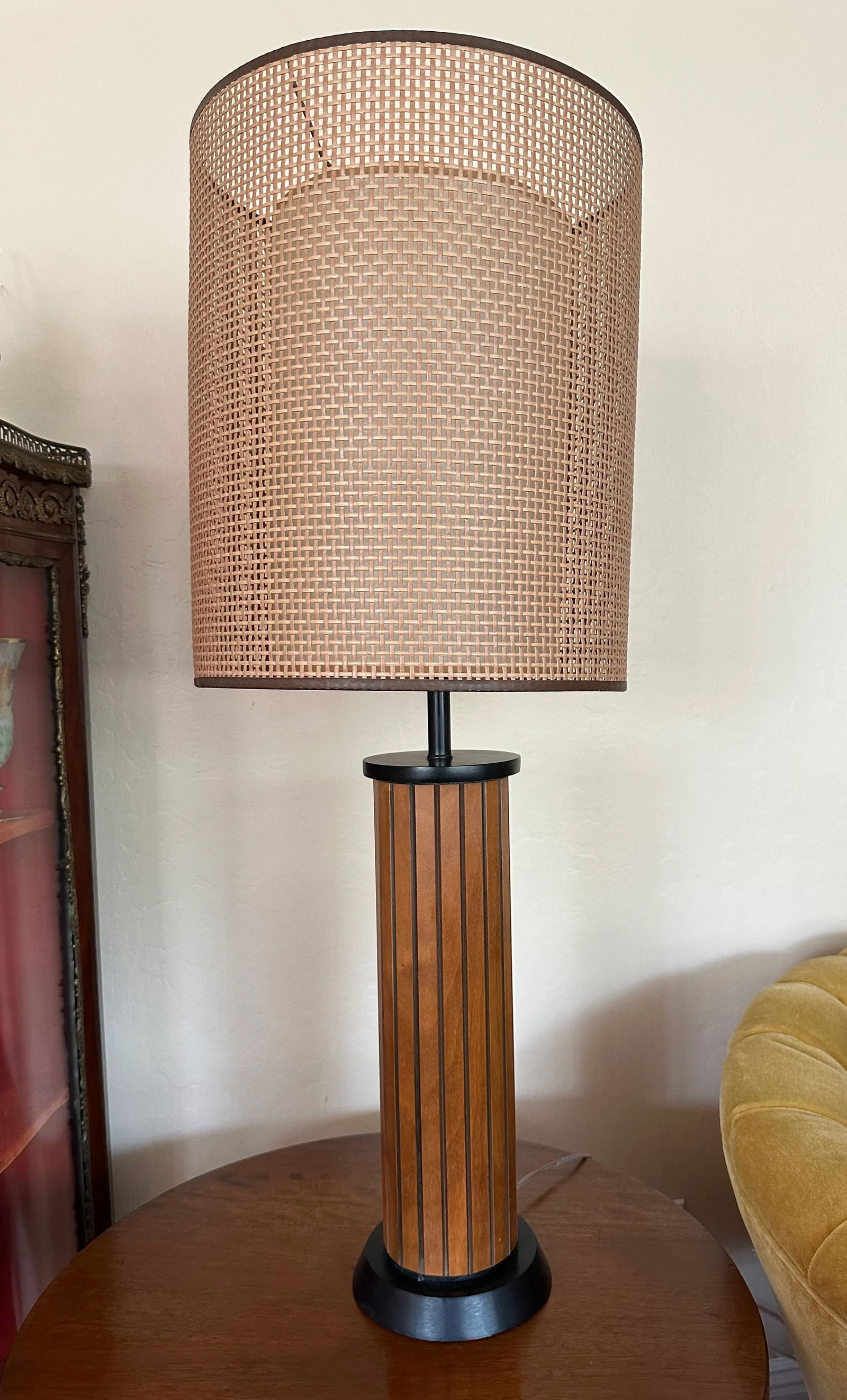 Vintage Gruvwood Table Lamp - 7