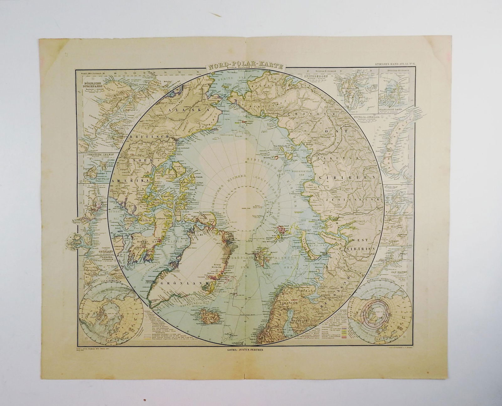 Early 20th Century Stielers Hand Atlas 100 Maps in Box - 3