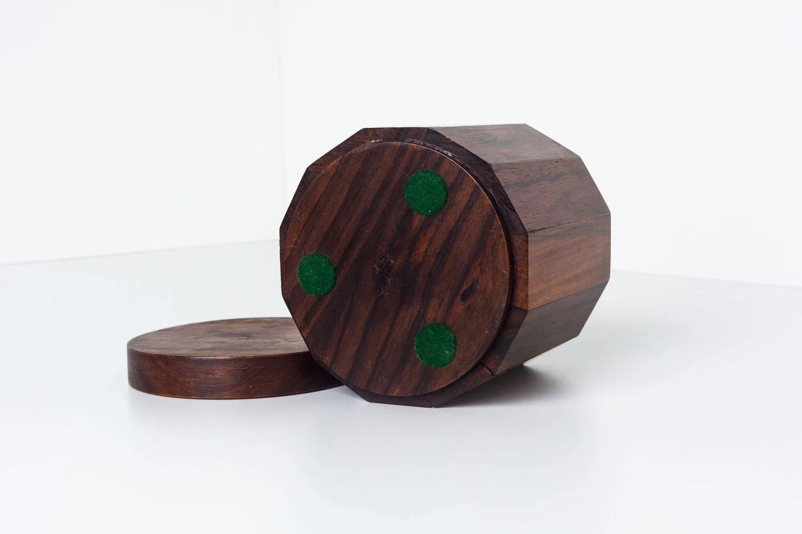 1960s Studio Craft Solid Rosewood Lidded Box, in the Style of Arthur Espenet Carpenter - 7