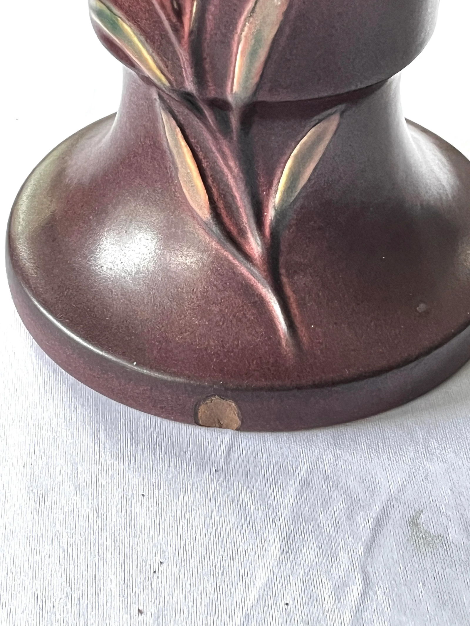 Roseville Pottery Pink Foxglove Floor Vase, Shape 55-16" Â‚Ã„Ã¬ - 5