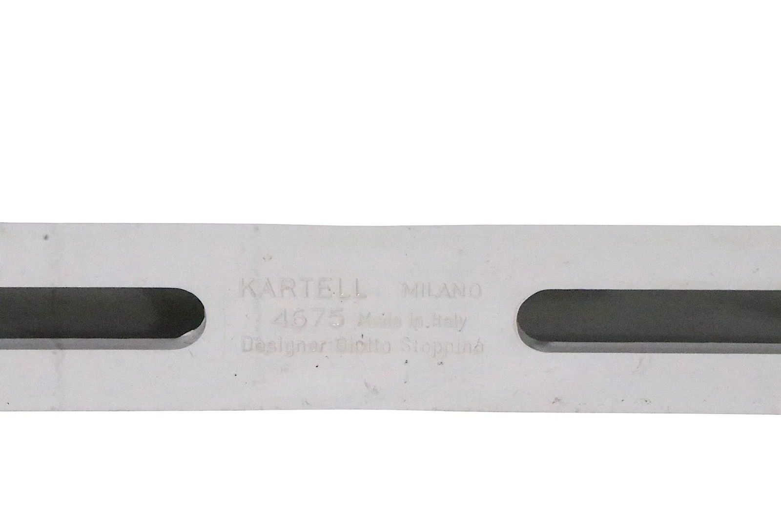 1970s Post Modern Space Age Italian Design Plastic Magazine Rack by Stoppino for Kartell - 11