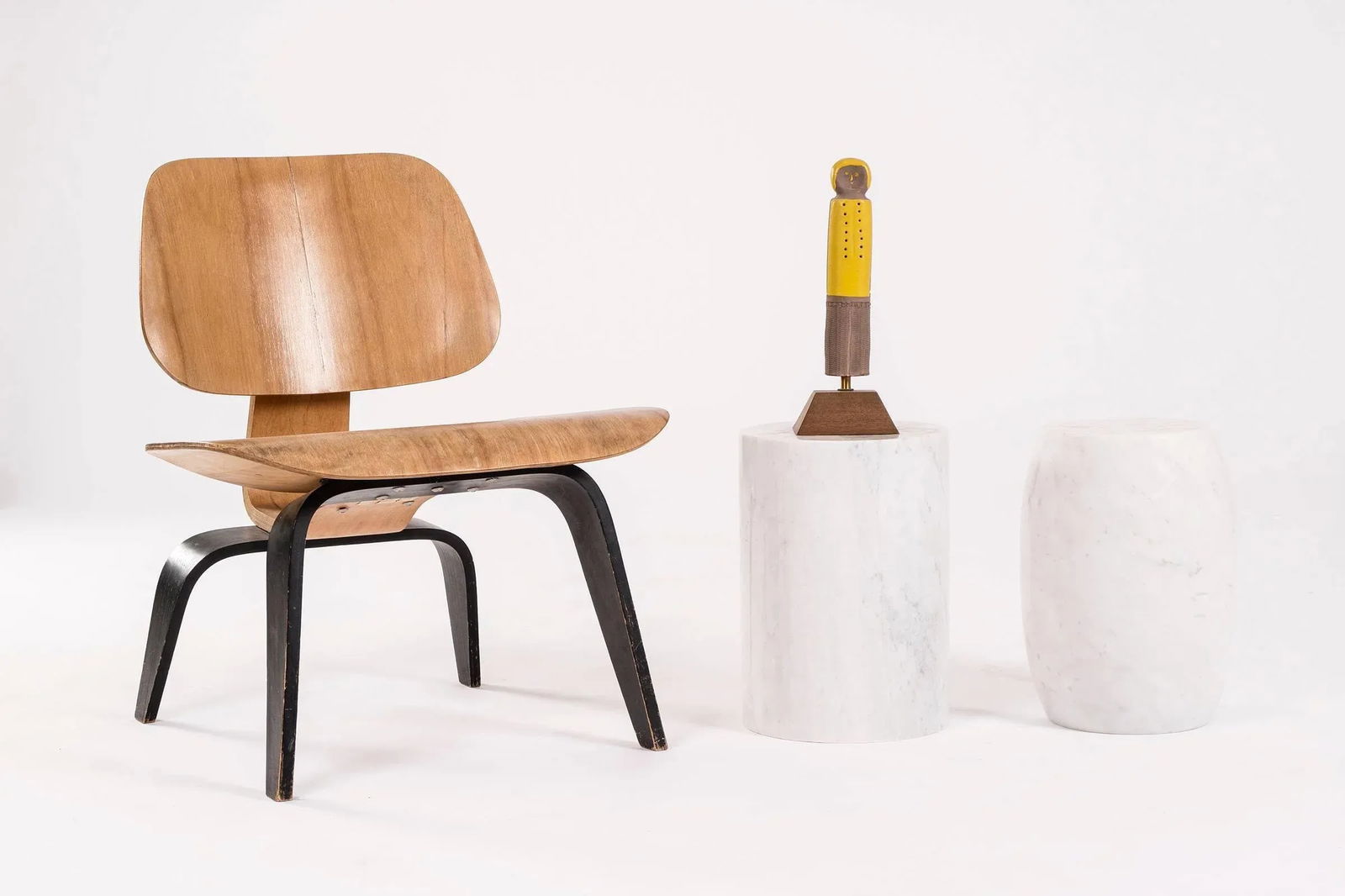 Marble End Table in the Style of Lucia Mercer - 6