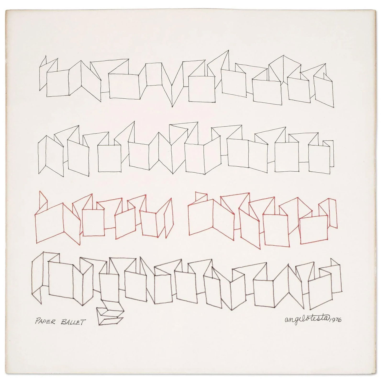 Angelo Testa "Paper Ballet" - 3