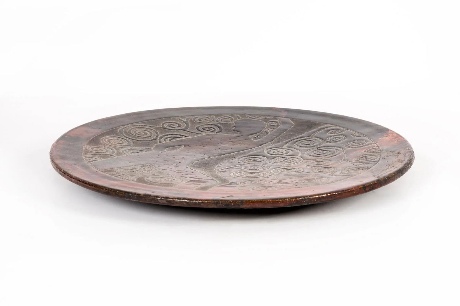 Clyde Burt Ceramic Charger - 4