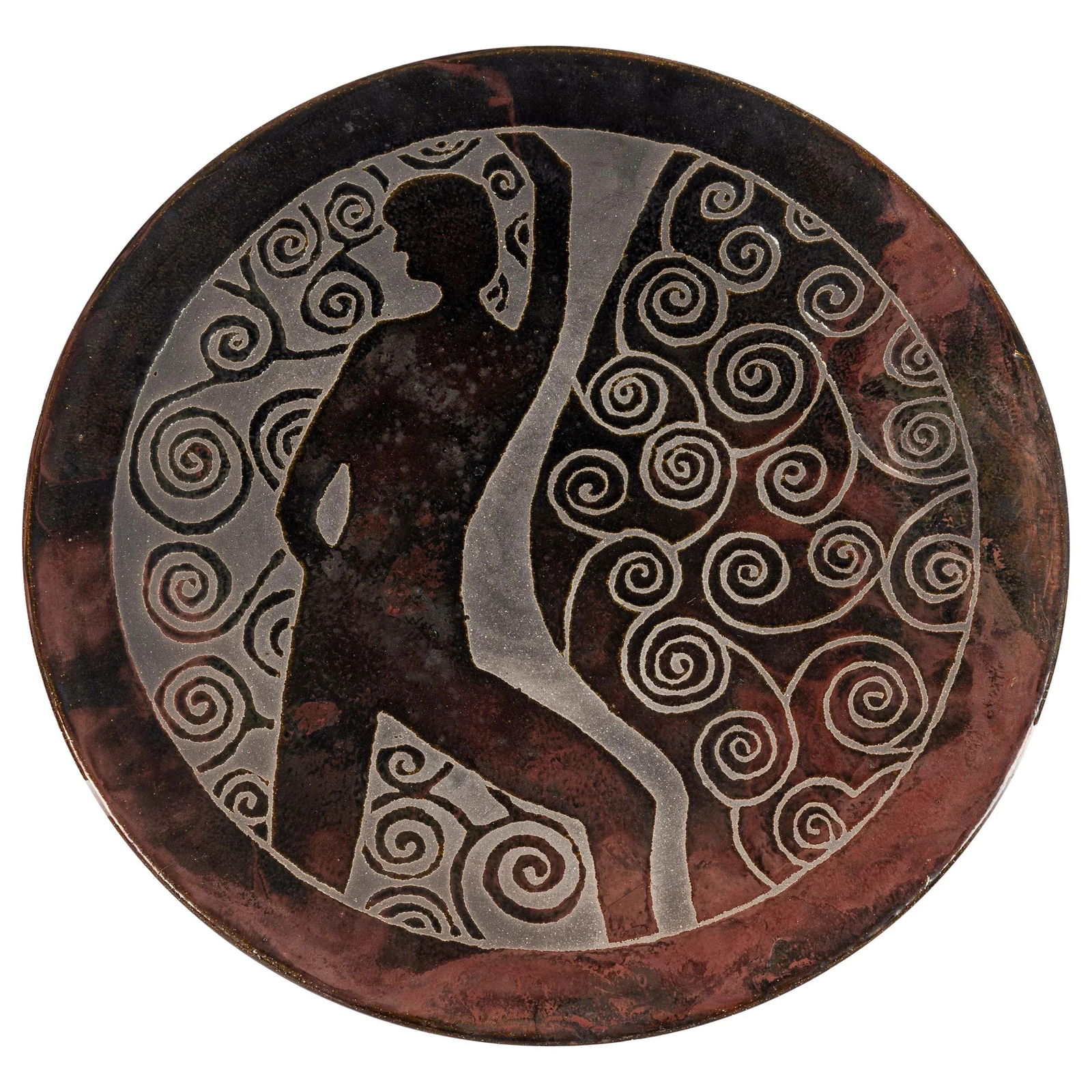 Clyde Burt Ceramic Charger - 7