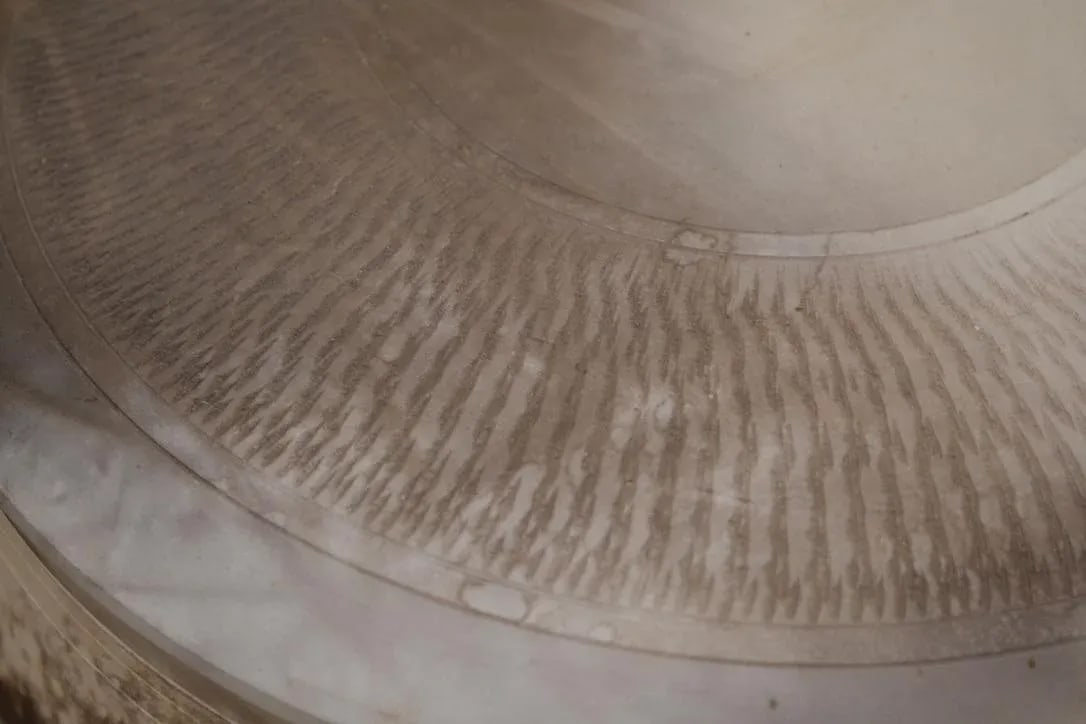 Mid Century Covered Pottery Bowl - 4