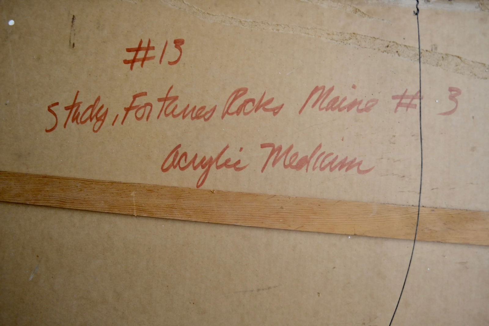 Colorful Mid Century Abstract Painting, Framed - 5