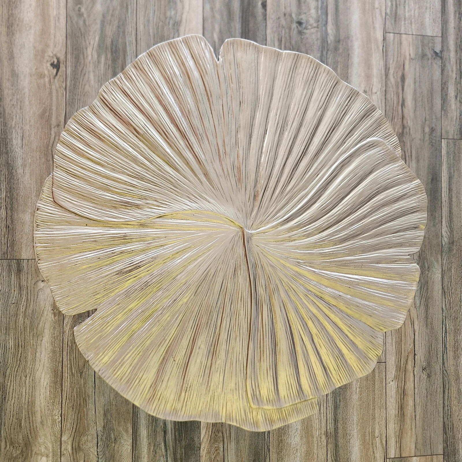 Bernhardt Annabella Stainless Steel Gingko End Table - 3