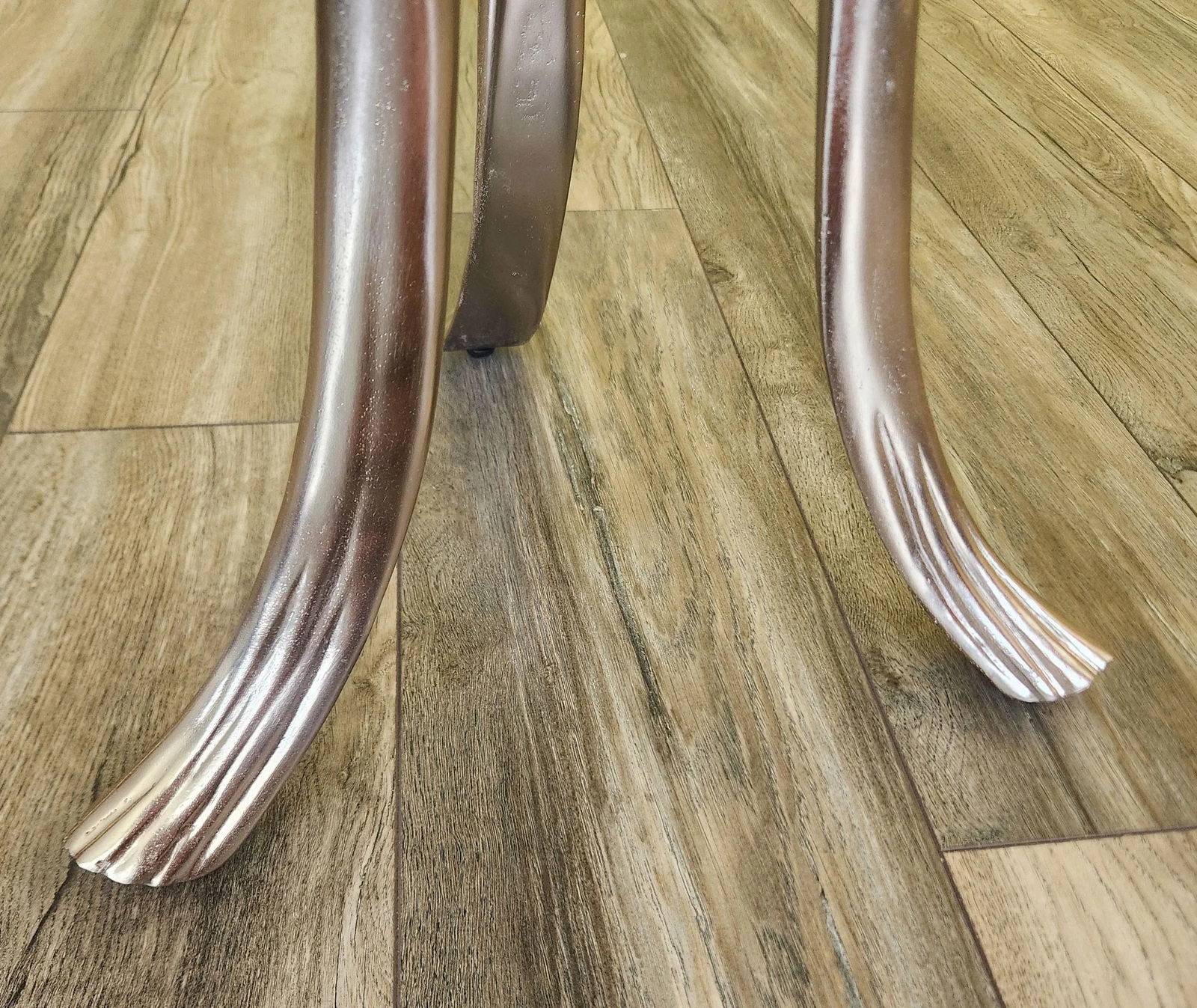 Bernhardt Annabella Stainless Steel Gingko End Table - 6