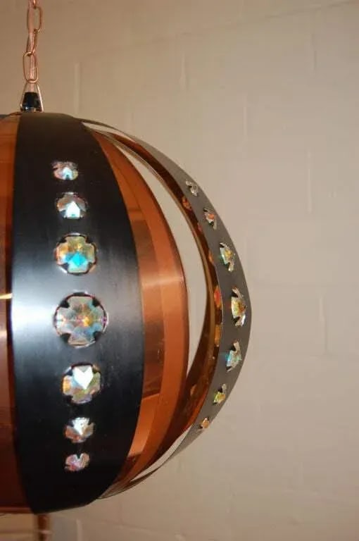 Werner Schou Mid-Century Modern Coronell Globe Pendant Ceiling Fixture - 4